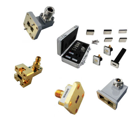 낮은 삽입 손실 높은 전력 관용 RF 마이크로 웨이브 시스템에 대한 광범위한 주파수 커버리지 웨이브 가이드 구성 요소