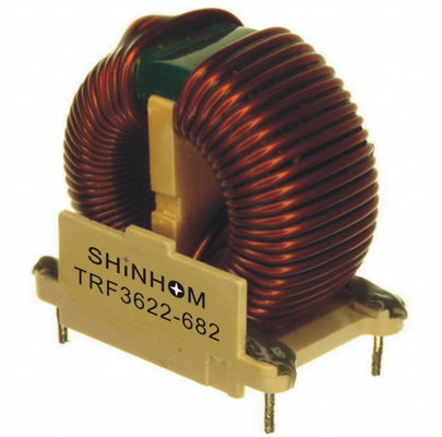 Light Weight Common Mode Power Line Choke ISO9001 Certified for Solar Power Systems