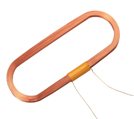 주문 크기 RFID 코일 안테나 공기 핵심 코일 다중층 구조 0.12mm 철사 직경